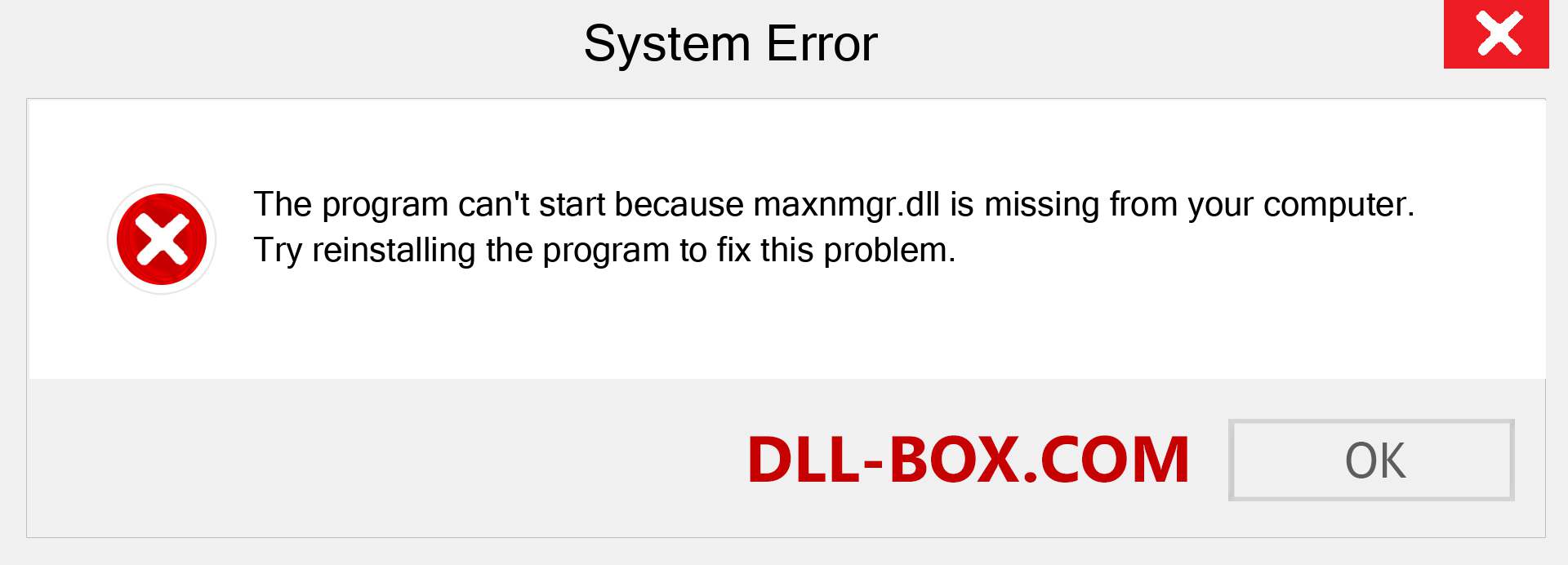  maxnmgr.dll file is missing?. Download for Windows 7, 8, 10 - Fix  maxnmgr dll Missing Error on Windows, photos, images
